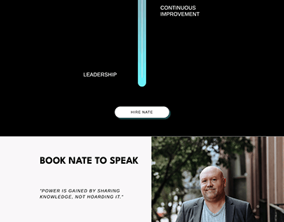 Nate Motyl Website Design