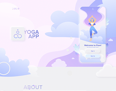 Yoga Mobile App Design