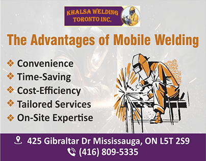 The Advantages of Mobile Welding
