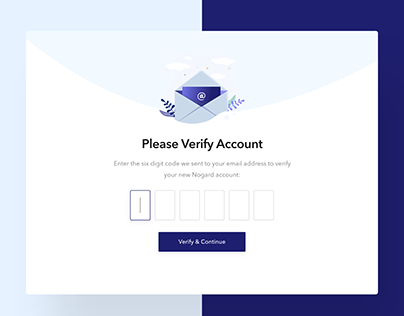 Verify Account UI