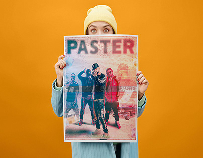 "Paster" rap artist poster