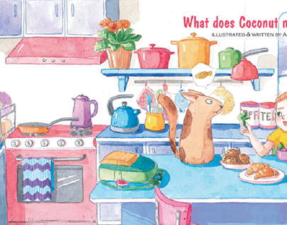 WHAT DOES COCONUT NOT LIKE? – Children book project