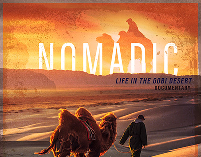 Nomadic Life In The Gobi Desert (Documentary Poster)