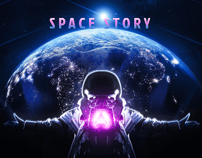 Space Story Concept Cover Artwork