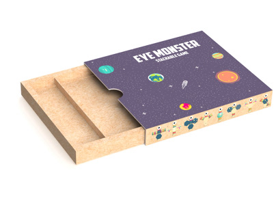 • E Y E   M O N S T E R • stackable game + packaging
