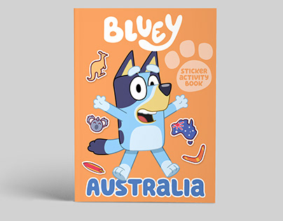 Bluey Concept Sticker Book