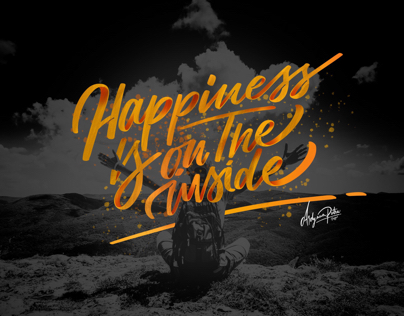 Happiness is on the inside