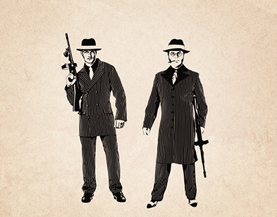 Gangsters My Illustration