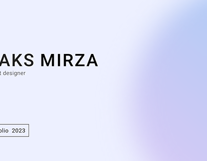 Icaks Mirza - Portfolio