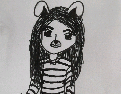 drawing of myself