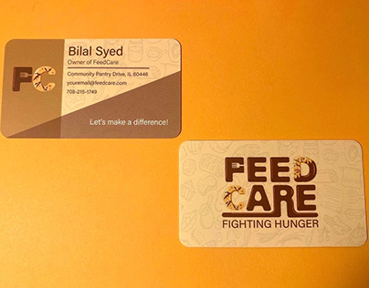 Nourishing Connections: Business Card Design
