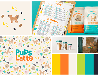 Pups & Latte Branding