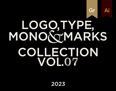 Logo, Type, Mono & Marks - Collection VII