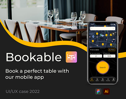 App for table reservation and food pre-order