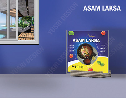 Menu Asam Laksa (pls double click for more view)