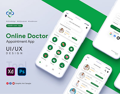 Online Doctor / E-Commerce Healthcare Appointment App
