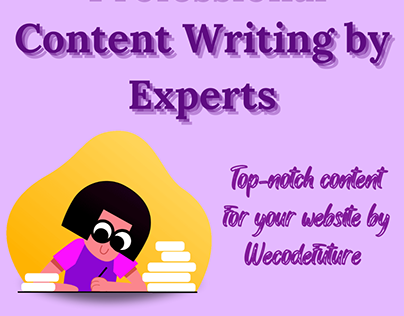 Professional Content Writing by Experts