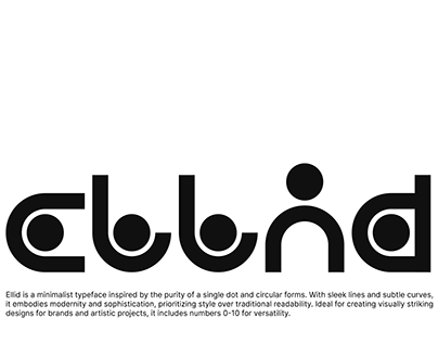 Ellid - Typeface exploration