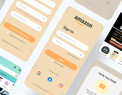 Redesigning n Amazon Sign-In Page