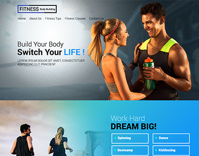 Fitness-Free PSD Template
