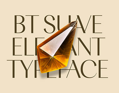 BT Suave Elegant Sans Serif Typeface