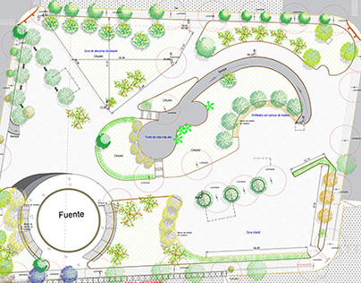 Project plans. Landscaping desing