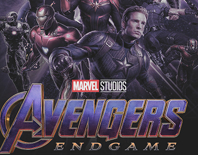 Avengers : Endgame Poster Design