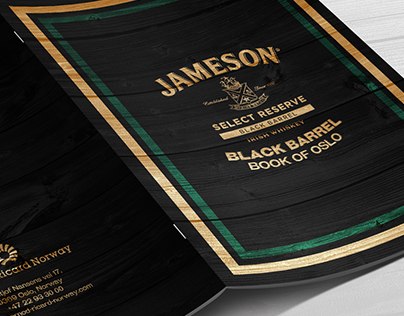 Jameson Black Barrel Book Of Oslo