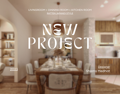 Project thumbnail - Living Room + Dinning Room + Kitchen