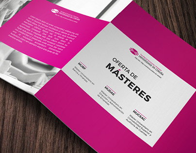 Graphic Design_Master Degree Brochure