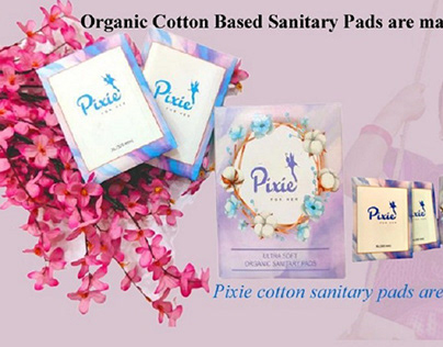 Organic Cotton Based Sanitary Pads Are Made With Cotton