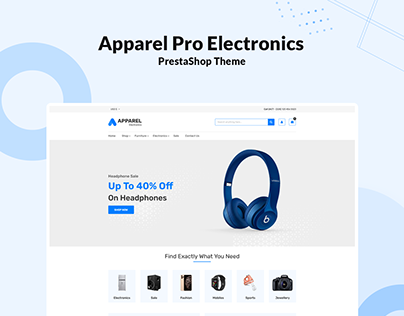 Apparel Pro Electronics - Responsive PrestaShop Theme