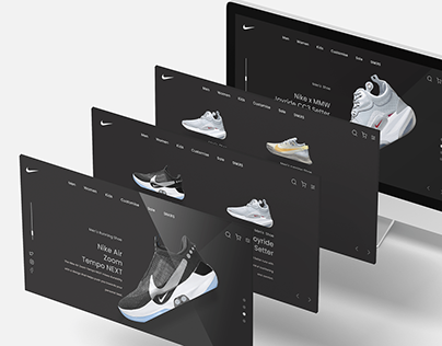 Nike Webstore UI Design