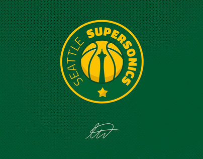 Seattle Supersonics (Rebrand Concept)