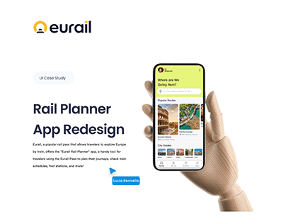Eurail Rail Planner UI App Redesign