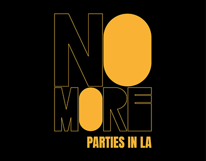 No More Parties In LA. Poster