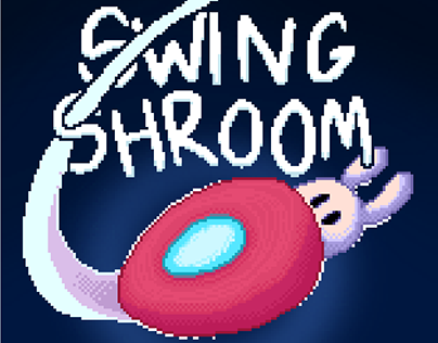 Swing Shroom: Pixel Game Art from Ludum Dare 48