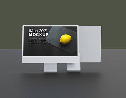 iMac 2021 Mockup