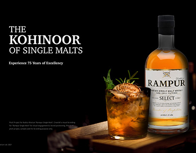 Rampur Single Malt | Visual Branding