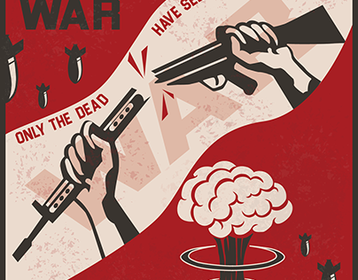 Stop War Conceptual Poster