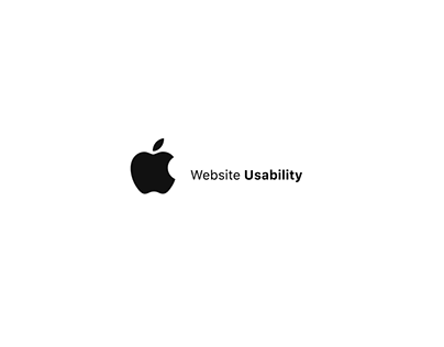 Project thumbnail - Apple | Website Usability