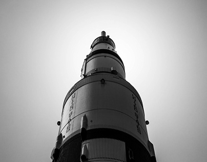 B&W US Space and Rocket Center
