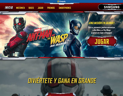 Promo Antman and the wasp-Samsung