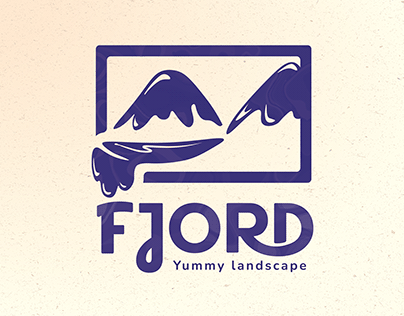Fjord - logo/illustration concept