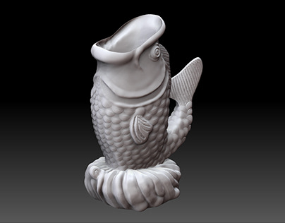 Project thumbnail - Fish Statue