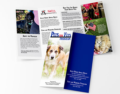 Pets For Vets Program Brochure (WIP)