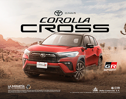 Toyota: Corolla Cross GR - Mattepainting