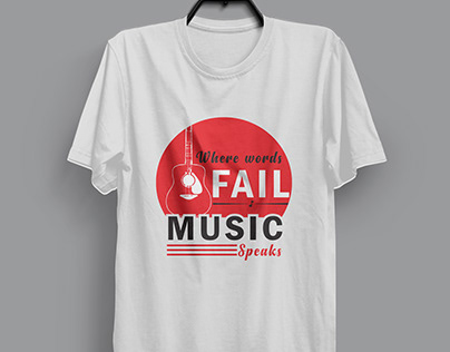 Music T-shirt Design