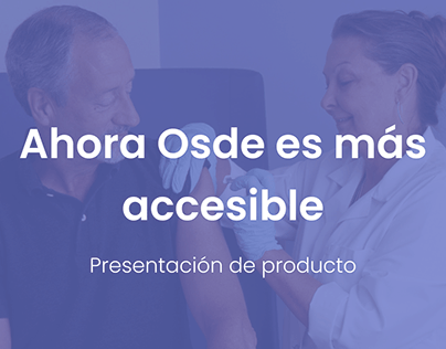 Rediseño app OSDE - presentación de producto