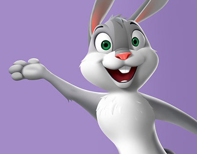 Bunny cartoon character